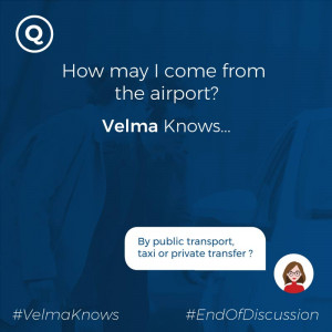  Airport to hotel information provided by chatbot for hotels